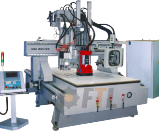 CNC router with ATC